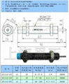 移印机常用油压缓冲器AC1415 SC1415-1/2/3 快速调整型阻尼减震器 2