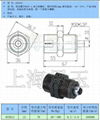 微型油压缓冲器SC3012 开关可用微型 M30*1.5全牙微型 液压缓冲