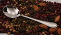 Stainless steel soup spoon