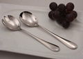 Stainless steel soup spoon