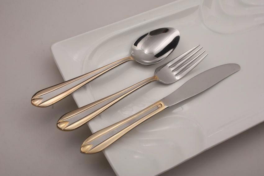 Gold Plated cutlery