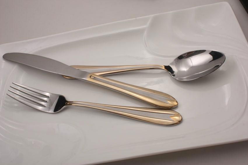 Gold Plated cutlery 3