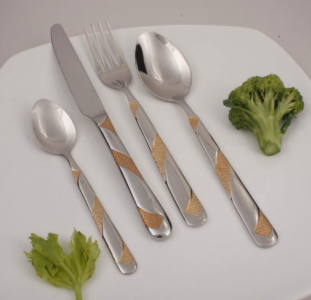 Gold Plated cutlery 2