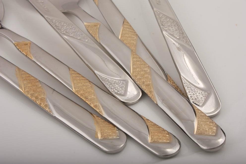 Gold Plated cutlery 4