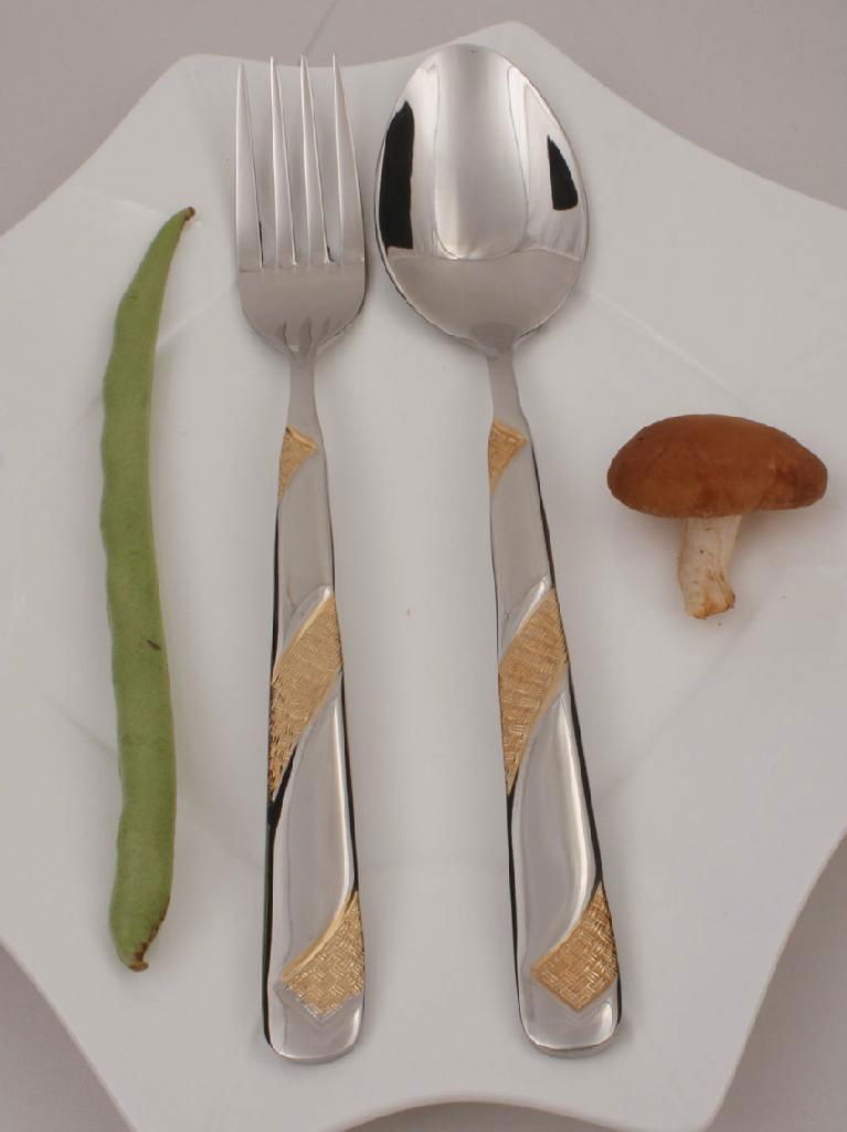 Gold Plated cutlery 5