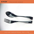 High quality  Black cutlery