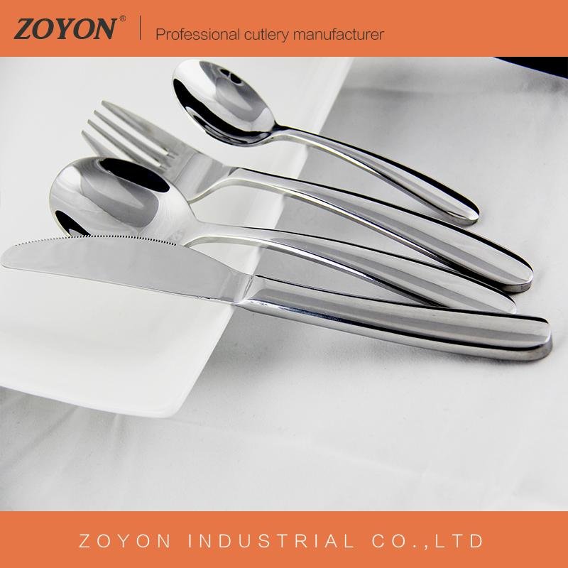 Hot sale Hotel stainless steel cutlery set 2