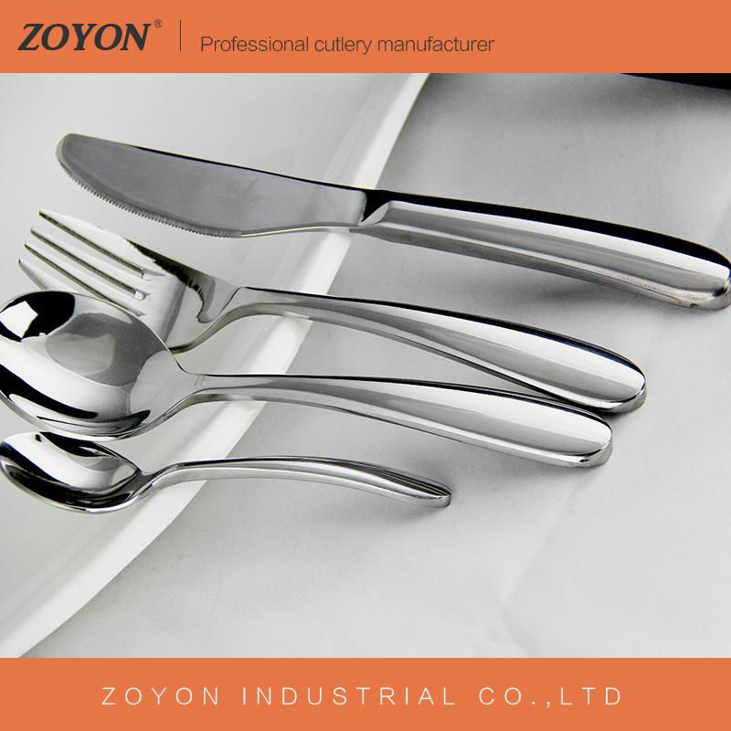 Hot sale Hotel stainless steel cutlery set 4