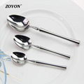 2019 NEW ARRIVAL stainless steel  flatware set for wedding and hotel 2