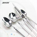 2019 NEW ARRIVAL stainless steel  flatware set for wedding and hotel 4