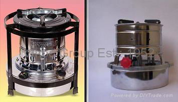 10 Wick Stove 3 Ltr Capacity Model Electroplated Chrome  3