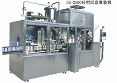 BZ-2500 Automatic Brick Carton Filling Machine