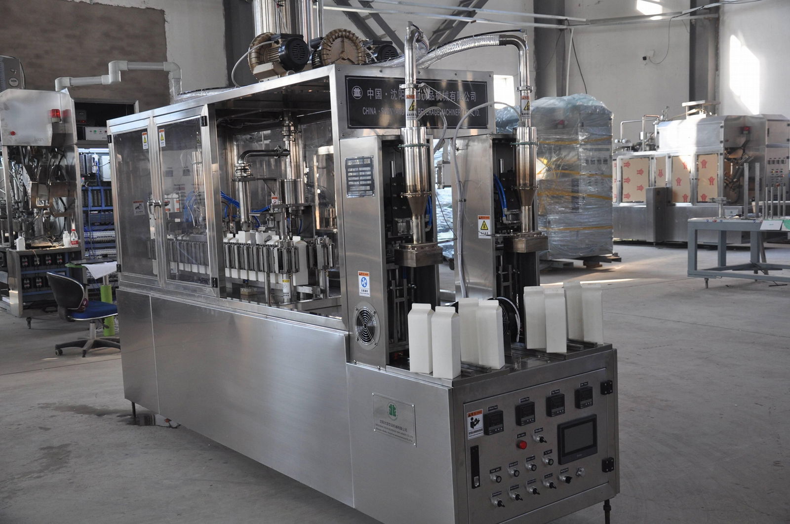 Semi-automatic Milk Filling Machine 3