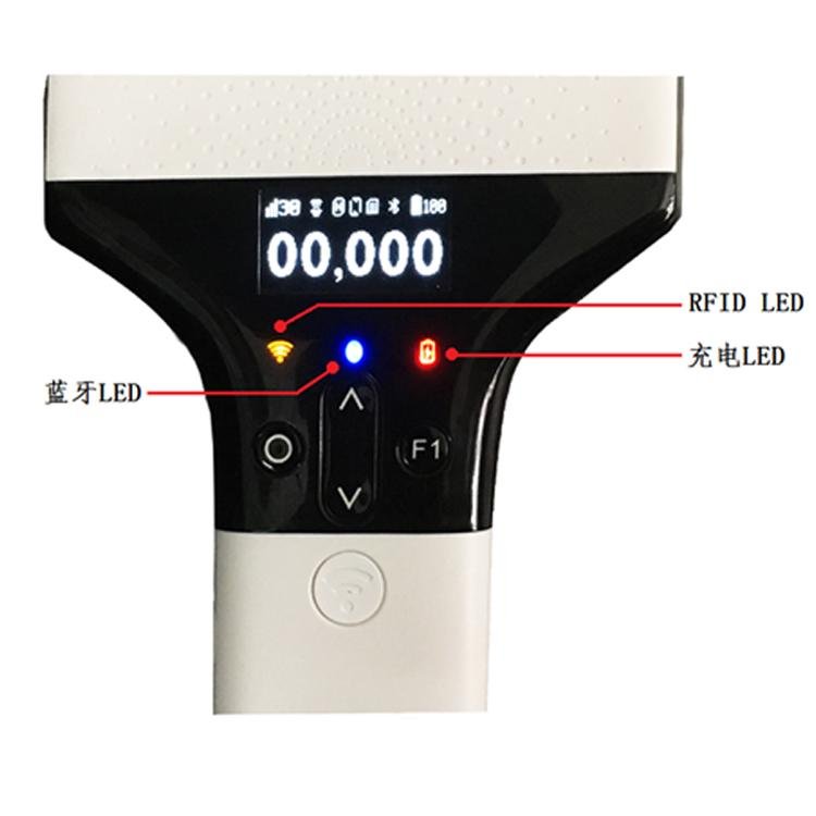 HX-A100防偽巡更RFID讀寫器多標籤快速遠距離UHF盤點器 3