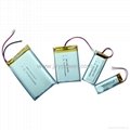 Rechargeable lithium polymer battery 575274 3000mah for MID