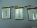 3D Glasses rechargebale lithiumion battery 351230 75mah for 3D glasses 4