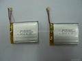 导航仪可充电锂离子电池3.7v 514046 1000mah 5