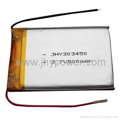 Talking pen rechargeable li polymer battery 852044 720mah for repeater 2