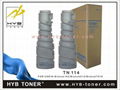 compatible TN114 toner cartridge for