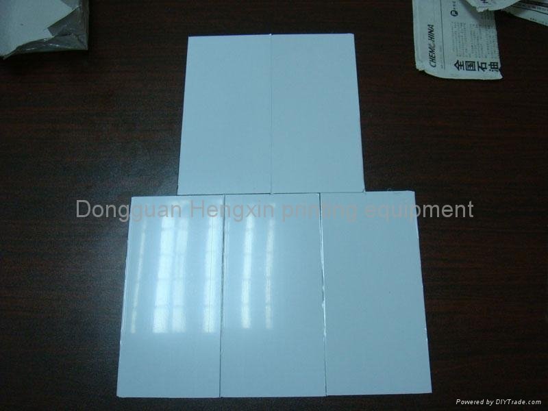 factory pad printing thin steel plate 2