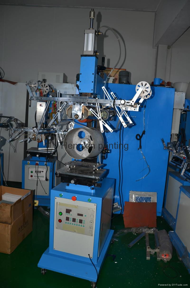 Manufacturer plastic bucket cylindrical heat transfer machine  2