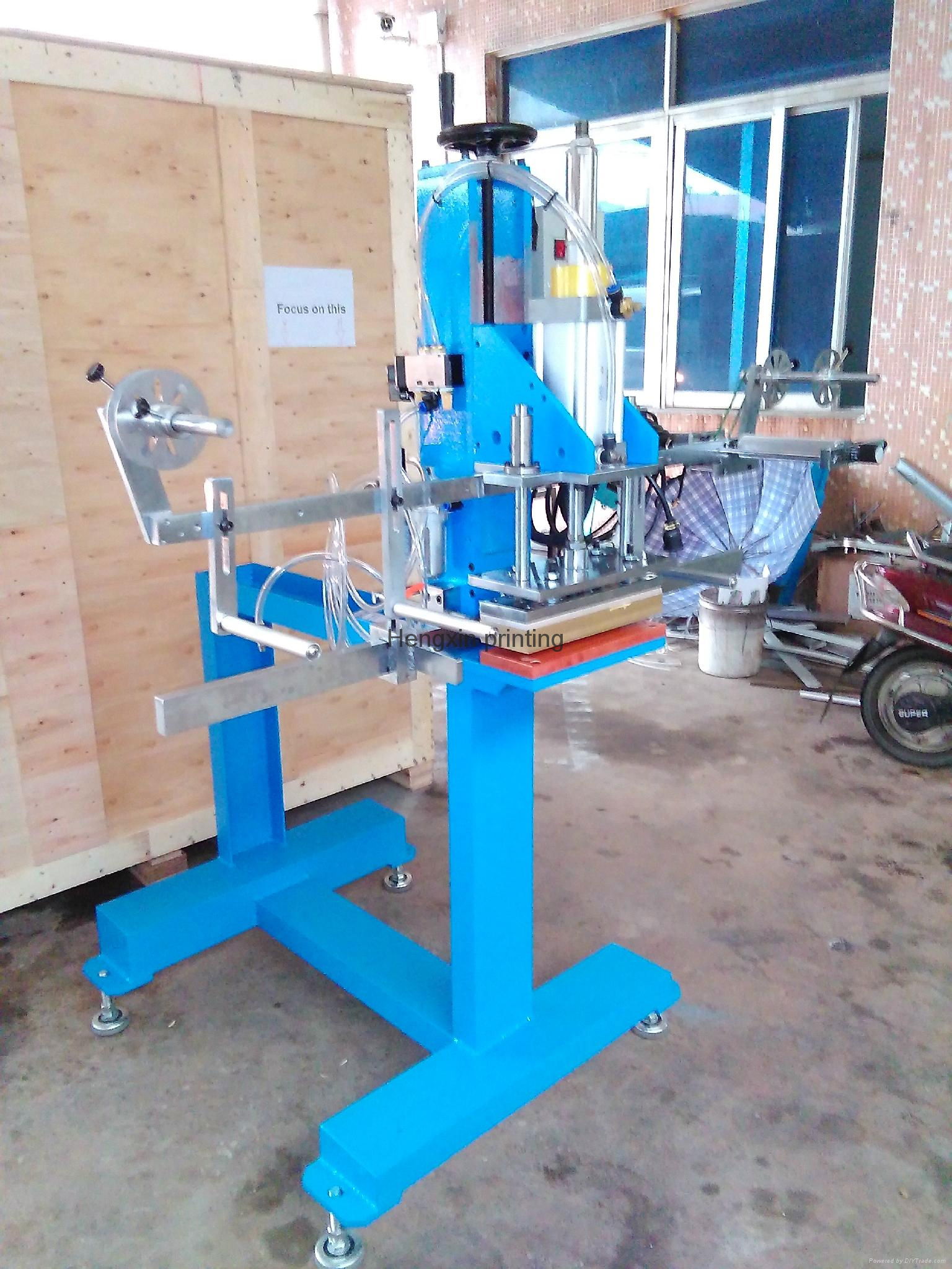 HP-108C factory plastic box /rubbish bucket hot stamping machine