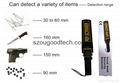 Protable hand held metal detector price, metal detector super body scanner