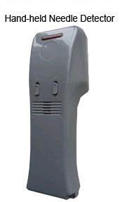 Hand held broken needle detector with high sensitivity and fast detecting 3