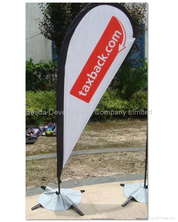 flying banner beach flag feather flag knife flag exhibition advertising flag 2