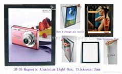 LED Magnetic aluminium light box LB-05