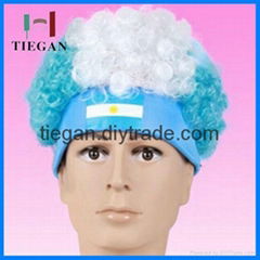 colorful clown wig/Halloween party wig/wholesale cosplay clown wig