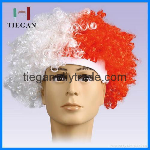 colorful clown wig/Halloween party wig/wholesale cosplay clown wig 5