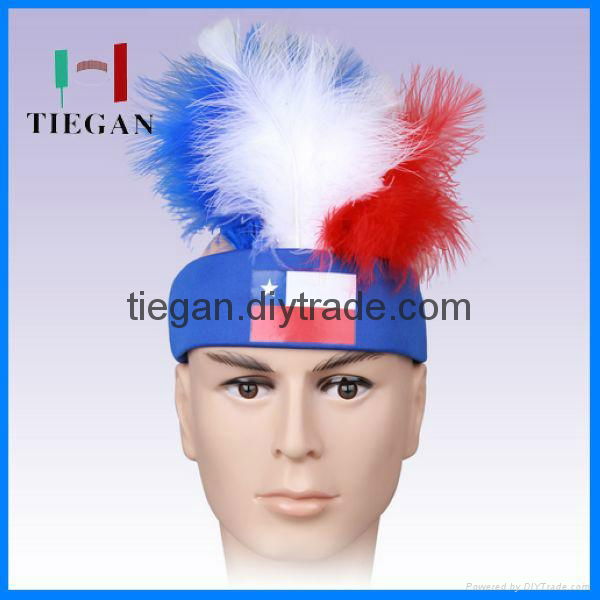 2015 soccer fans wig crazy hair synthetic wig for promotion events 5