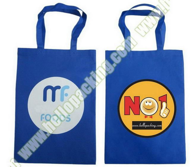 Recycled Promotional NonWoven Shopping Tote Bag