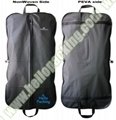 Black PEVA+Non Woven Folding Garment bag