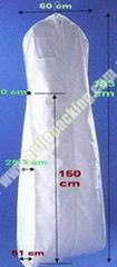 Hellopacking Dustproof NonWoven Wedding Dress Cover