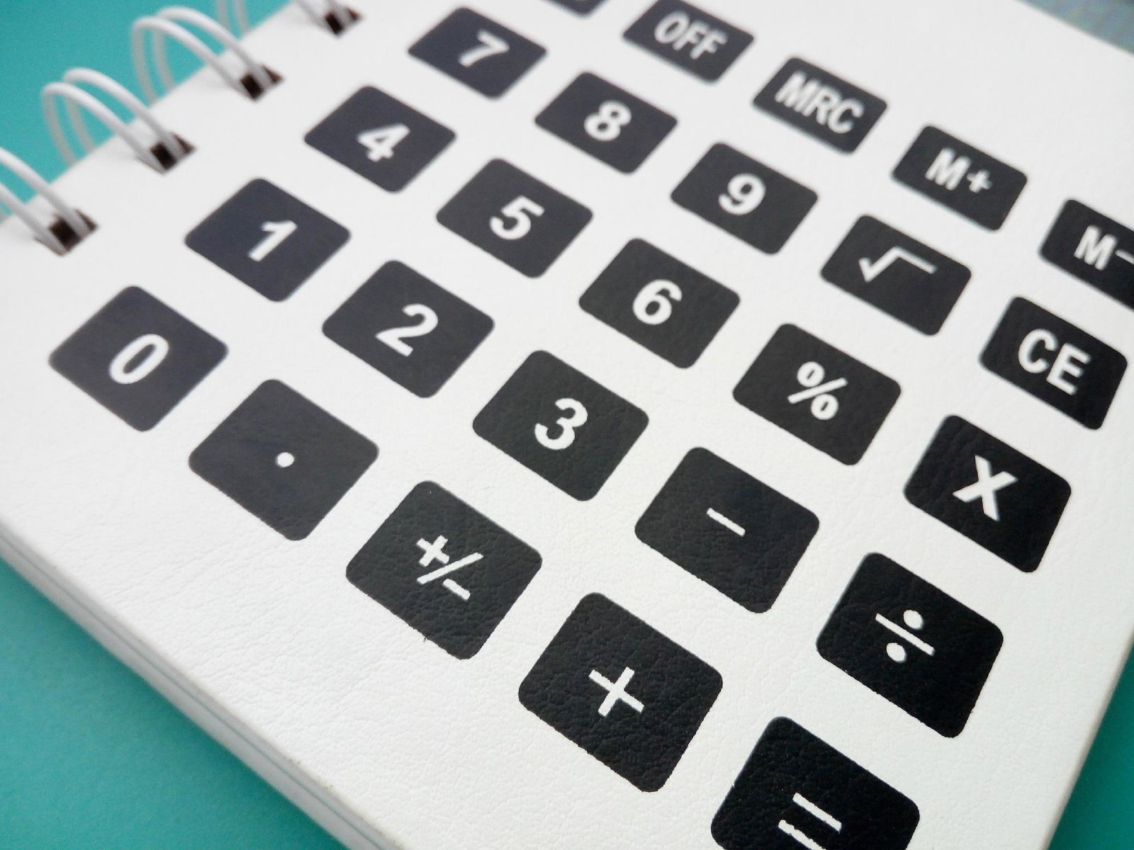 customerize Kraft & PU Leather notebook with calculator 4