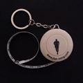 Keychain measuring tape for promotion