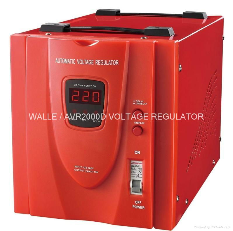 AVR-D series Voltage Stabilizer-Digital meter