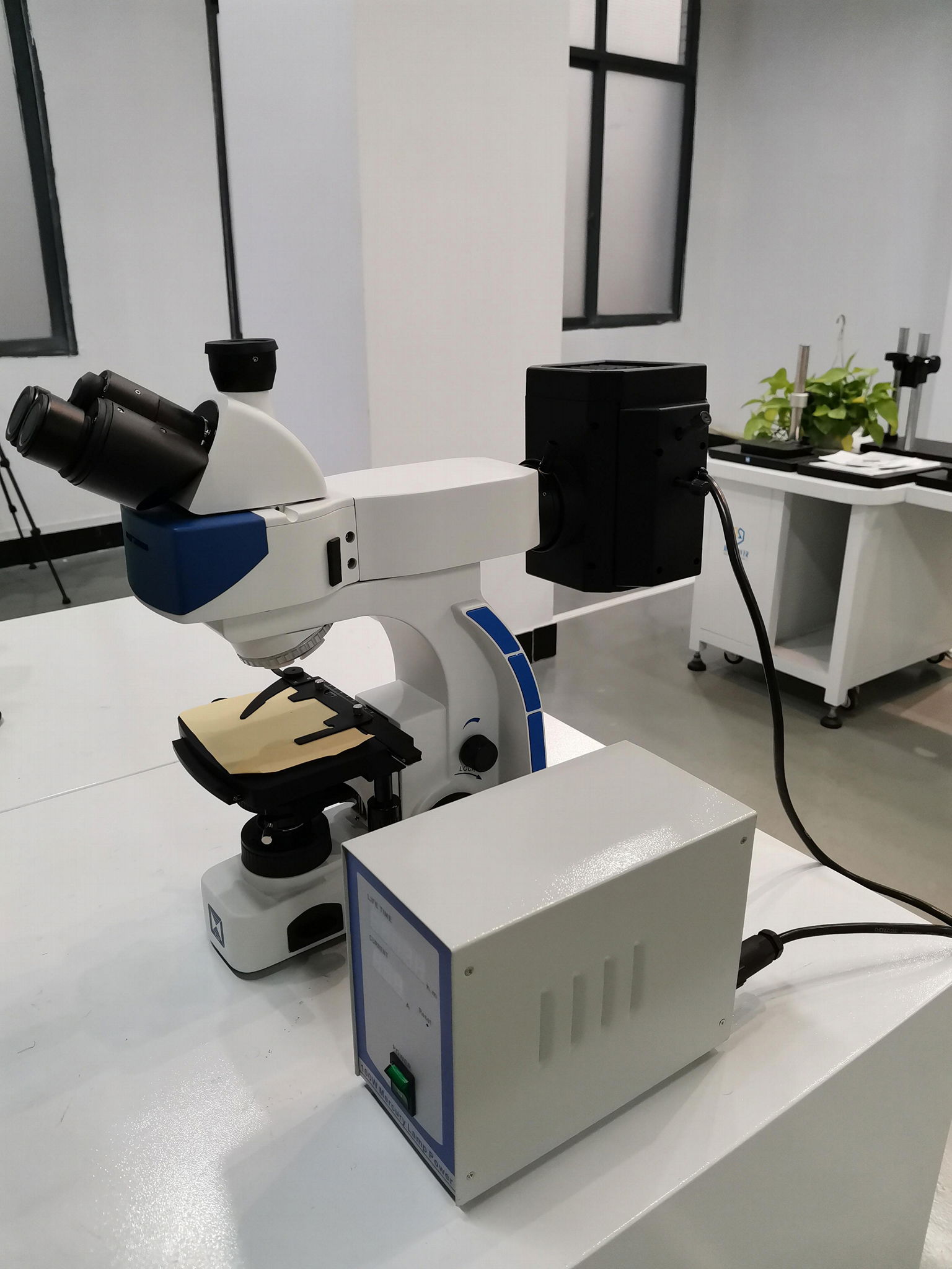 Upright Trinocular Fluorescence Microscope  3