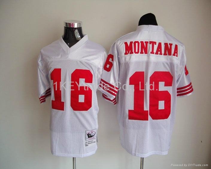 Latest Hotsale Joe Montana 16 Jersey        NFL Jersey San Francisco 49ers BLACK 3
