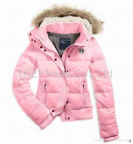 2013 Hotselling High Quality A&F Down Jackets for Women Size S-L Latest Design