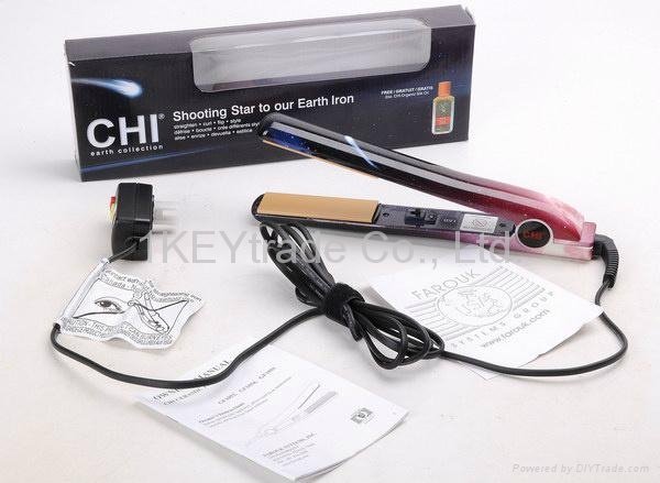 2012 Latest CHI Hair Straightener AAA Quality Ceramic Hairstyling Iron 5