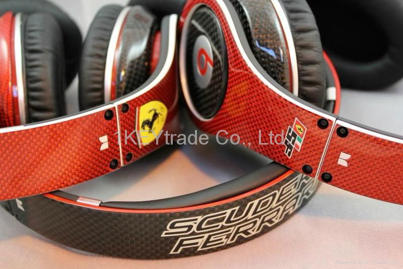 Hotsale Monster Beats Scuderia Ferrari Headphone MAcarbon Edition AAA Quality 2