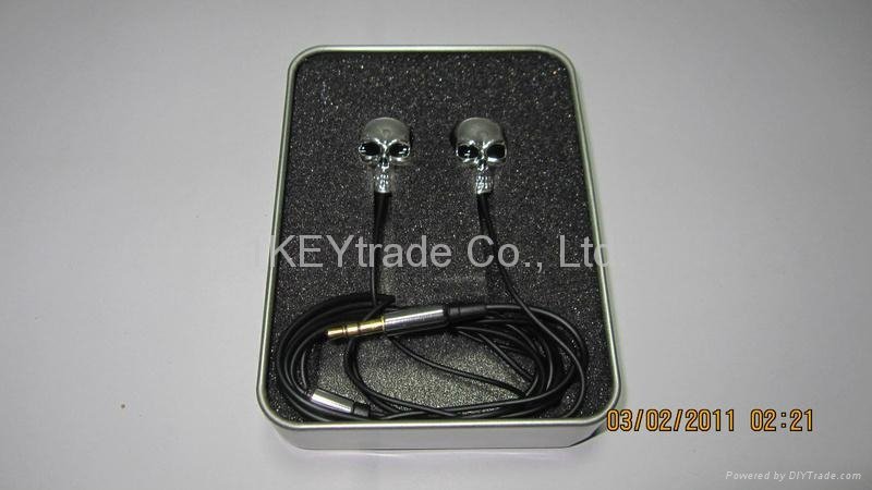 Latest Design Skulll Earphones in Stock High Quality Wholesale