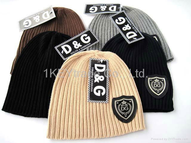 2012 Hotselling     Woolen Caps Unisex Fashion Hats High Quality 4