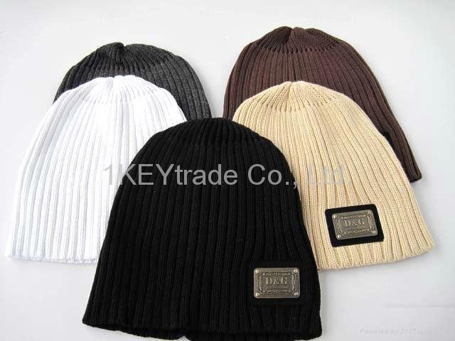 2012 Hotselling     Woolen Caps Unisex Fashion Hats High Quality 5