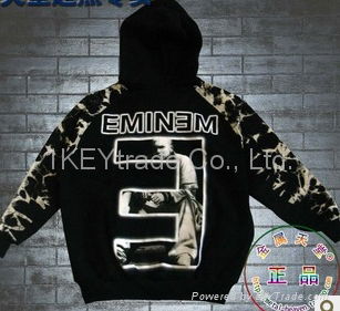 2012 Hotsale Eminem T-shirts Slim Shady High Quality Coat Mashall Mathers 5