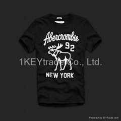 2012 Latest AF Tshirts AF Men T-shirts Abercrombie&Fitch Short Sleeve Tshirts