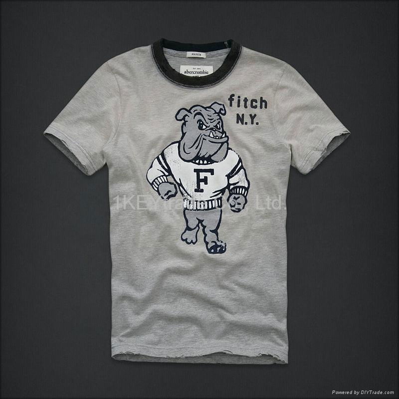 2012 Latest AF Tshirts AF Men T-shirts Abercrombie&Fitch Short Sleeve Tshirts 5